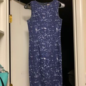 Blue and White Michael Kors Dress